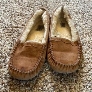 UGG moccasins.